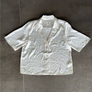 Aritzia White Blouse